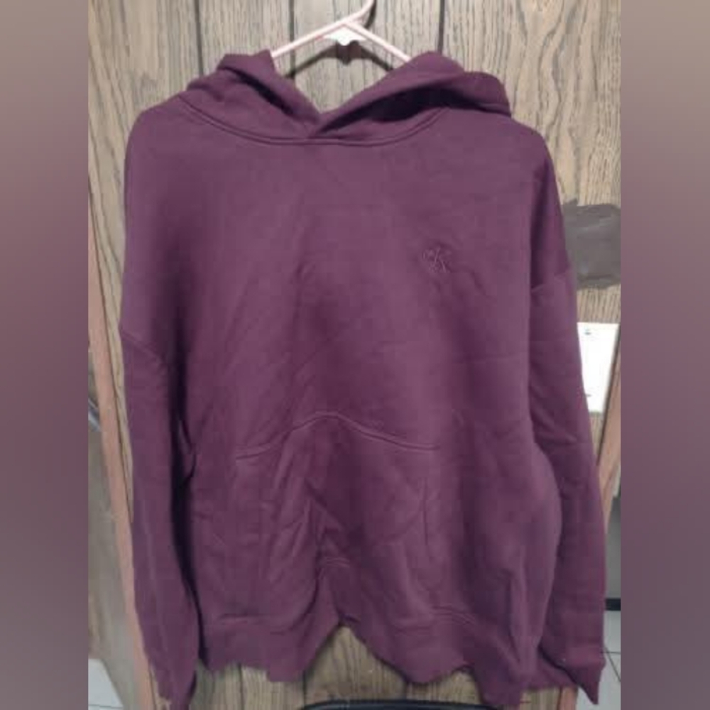 Maroon Calvin Klein Hoodie